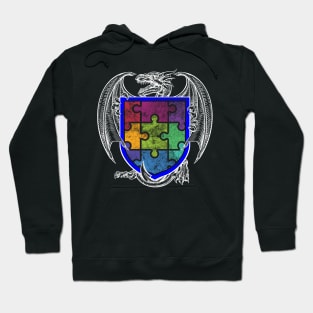 Dragon Shield Autism Awareness Hoodie